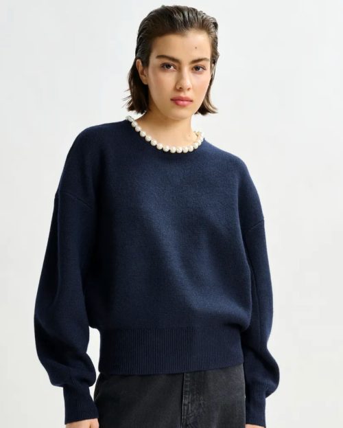 Trui Inti Pearl Essentiel Antwerp blauw