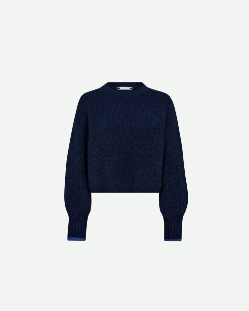 Trui Coralie Navy Co'Couture blauw