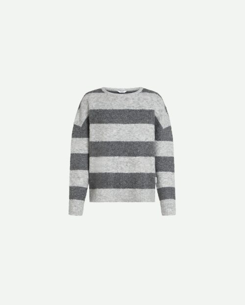 Trui Stripe Light Grey Penn&Ink