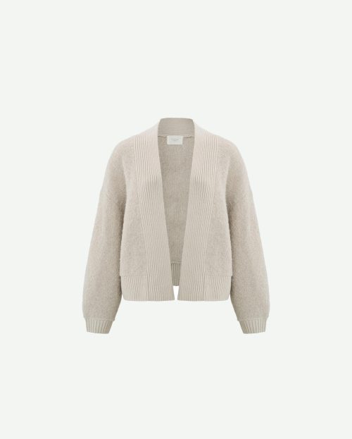 Vest Cashmere Brown Yaya 1