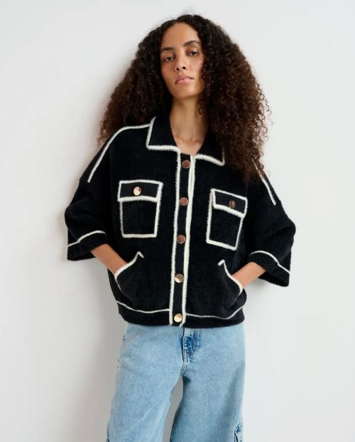 Vest Galena Black Essentiel Antwerp