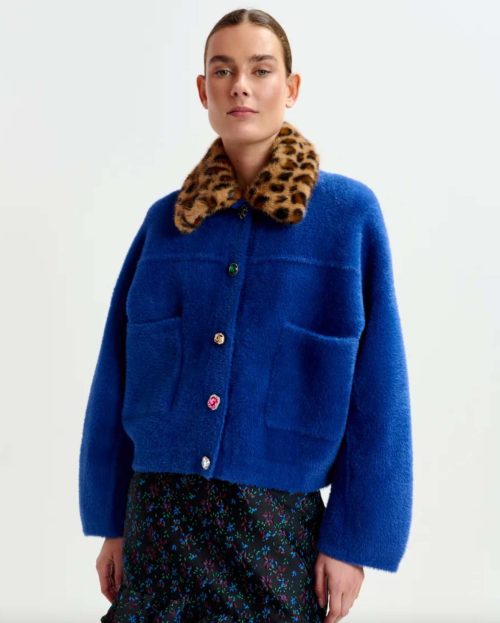 Vest Intention Essentiel Antwerp blauw