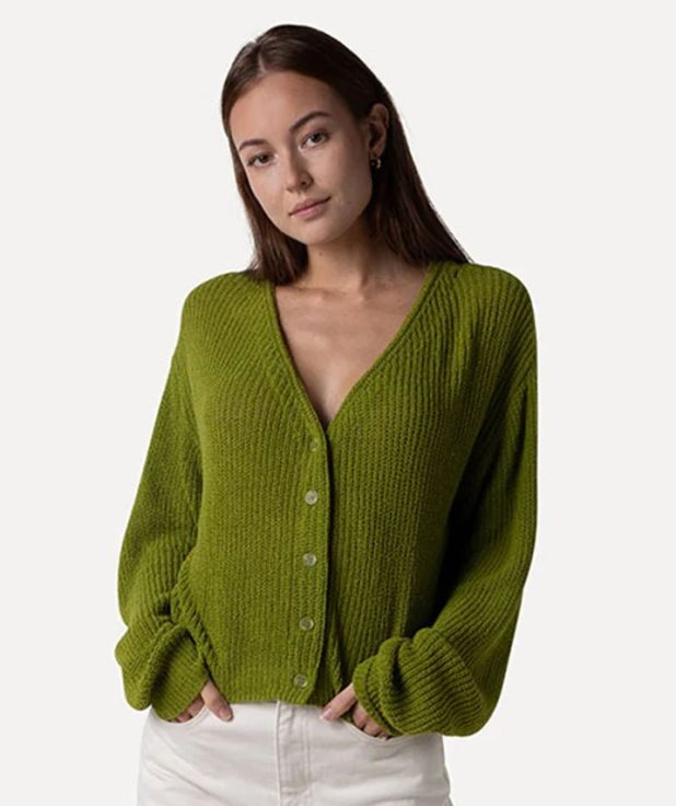 Vest Loukie Another Label groen
