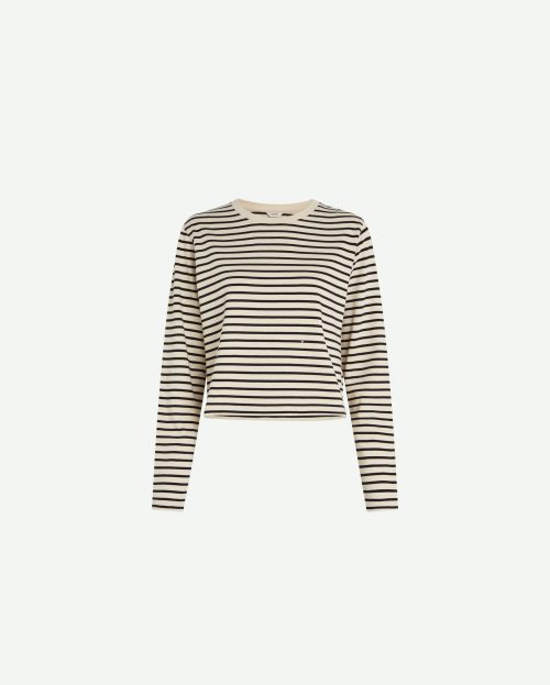 Sweater Stripe Vanilla Penn&Ink