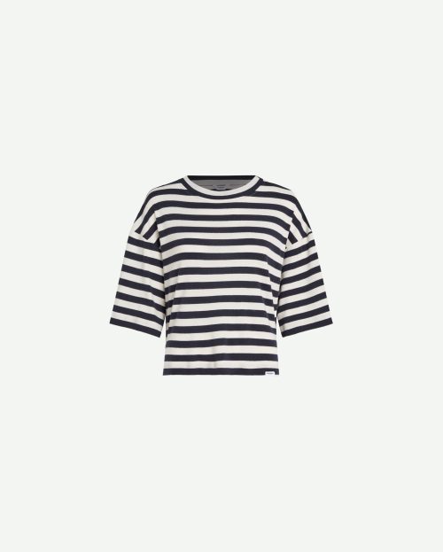 T-shirt Stripe Penn&Ink ecru