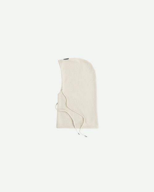 Balaclava ecru pen&ink fleece