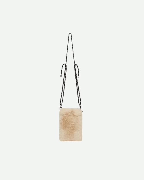 Bag Faux Fur Beige Penn&Ink