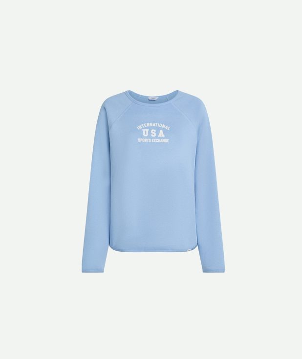 Sweater Washed Blue Penn&amp;Ink blue