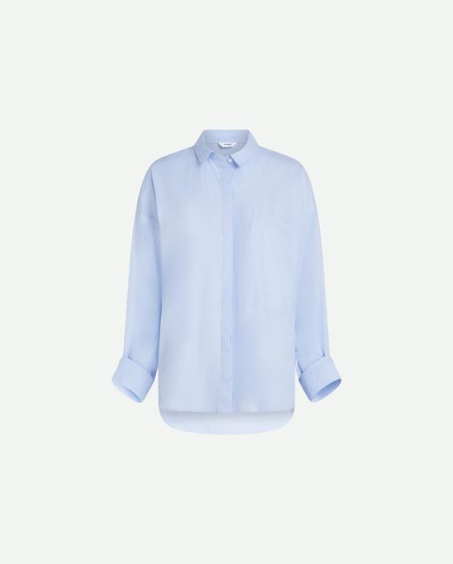 Blouse Stripe Light Blue Penn&Ink