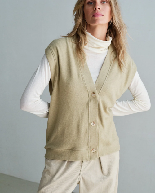 WAISTCOAT (W26T1342LTD) ARMY