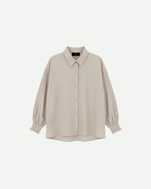 Blouse Japanese Pearl With Black
