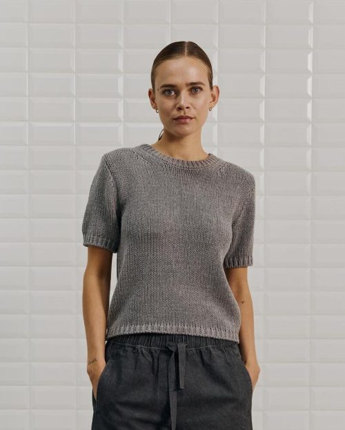 WBLELINORE_SS_KNIT_TEE_Mid_Grey_Melange2-1