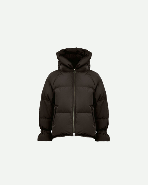 winterjas bruin With Black