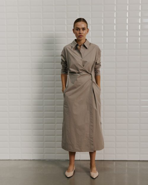 WBLMESA_LS_MIDI_DRESS_Grey_Sand3-scaled