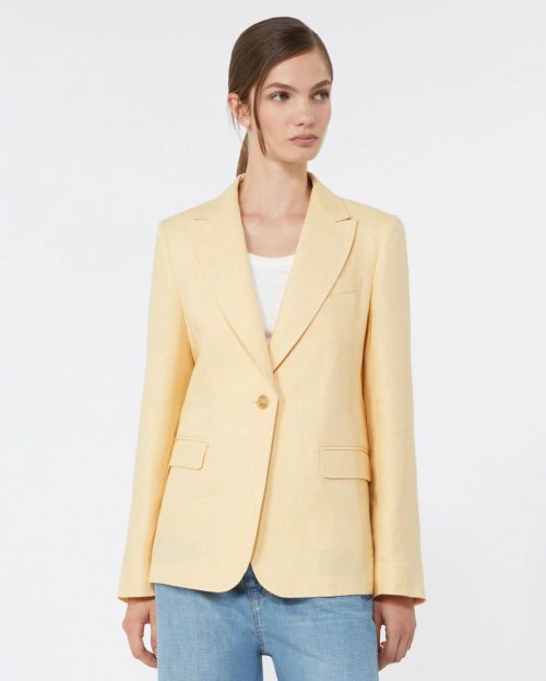 Blazer Nalut Max Mara Weekend geel