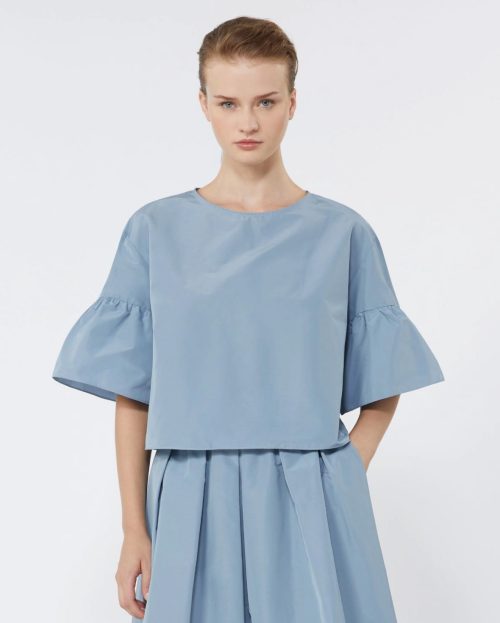 Blouse Break Max Mara Weekend lichtblauw
