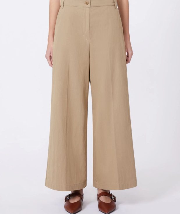 Pantalon Ronco Max Mara Weekend beige bruin