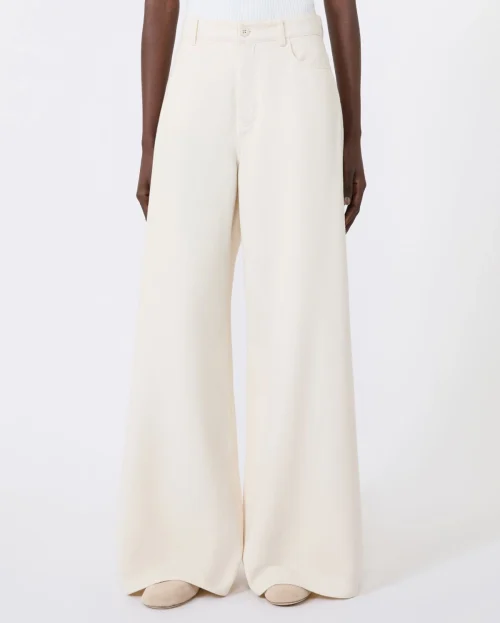 Jeans Canneti Max Mara Weekend ecru