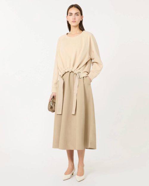 Jurk Destino Max Mara Weekend beige