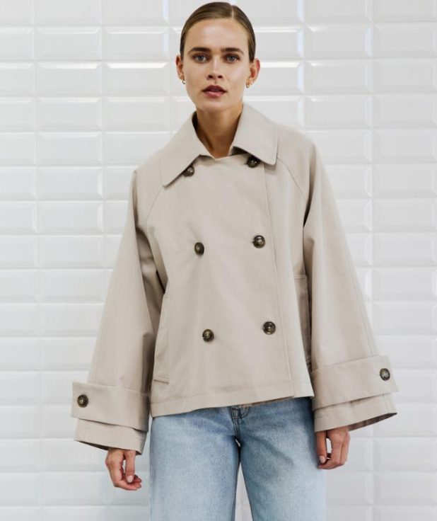 Jacket Jimberly Light Sand With Black