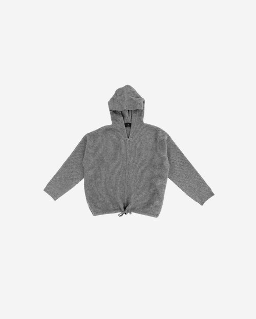 Vest Melodi Grey With Black grijs
