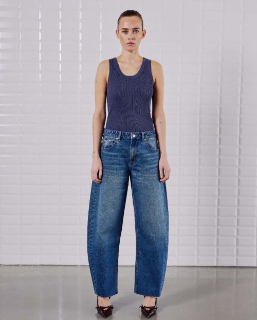 Jeans Peyton Barrel With Black blauw