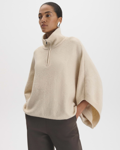 The wide-cut BRIALO poncho