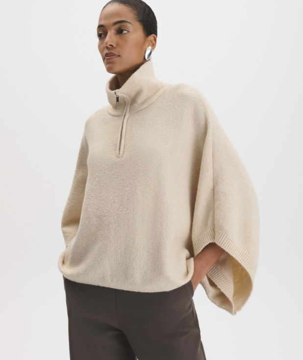 The wide-cut BRIALO poncho