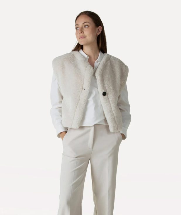 Jacket michelle egg white another label