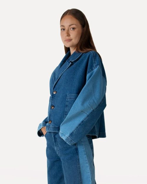 Blazer Mirre Denim Another Label blauw