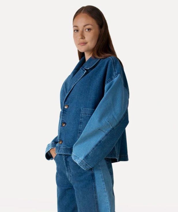 Blazer Mirre Denim Another Label blauw