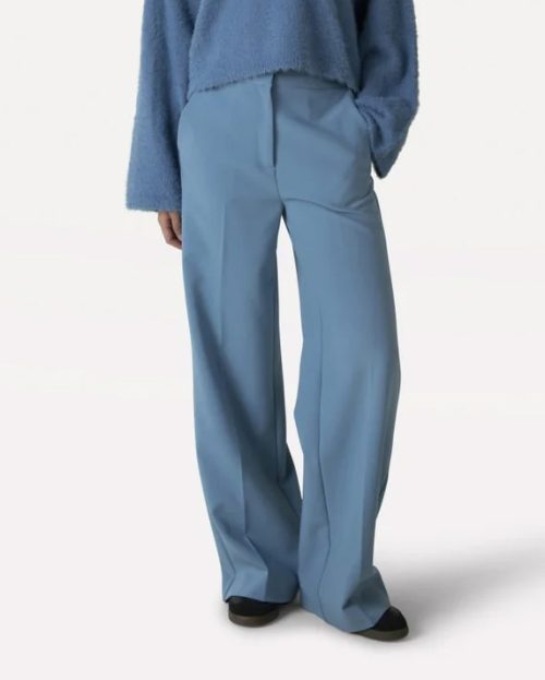 Pantalon Moore Blue Another Label blauw