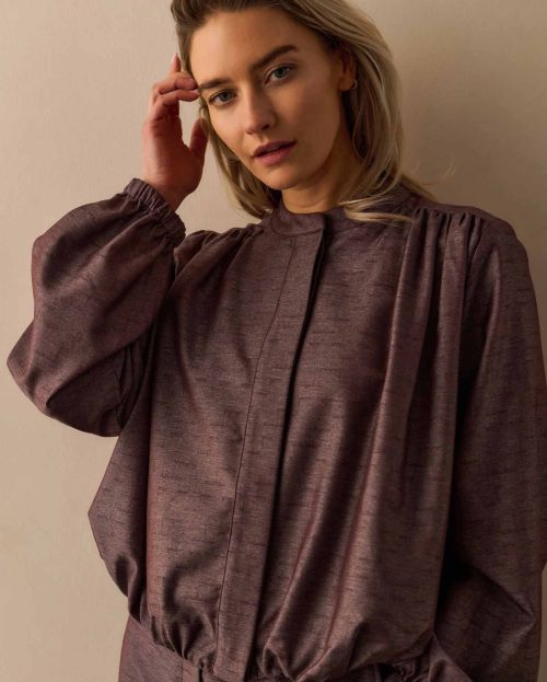 Blouse Jacket Fudge Purple Yaya paars