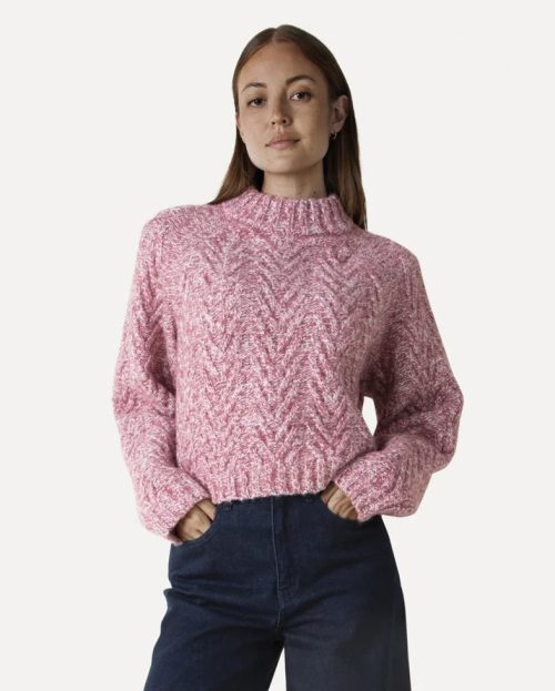 Trui Becka Red Another Label 6031 melange
