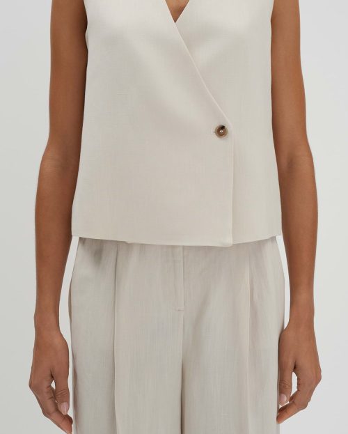 beige_linnen-vest_dames_nabril_someday_detail-1