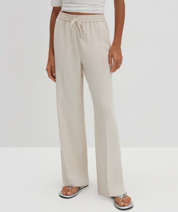 Broek Cevil Detail Someday ecru natural