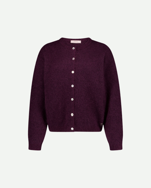 Bibi vest aubergine