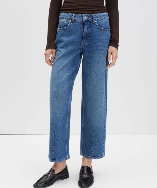 Jeans Cellma Barrel Detail Someday blauw