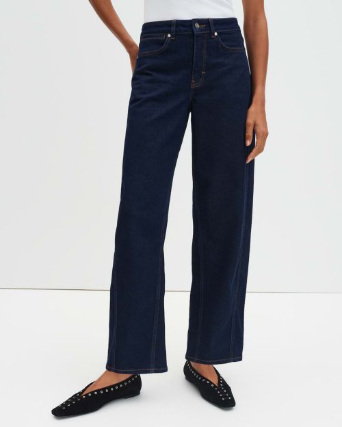 Jeans Cellma Long Barrel Someday donkerblauw