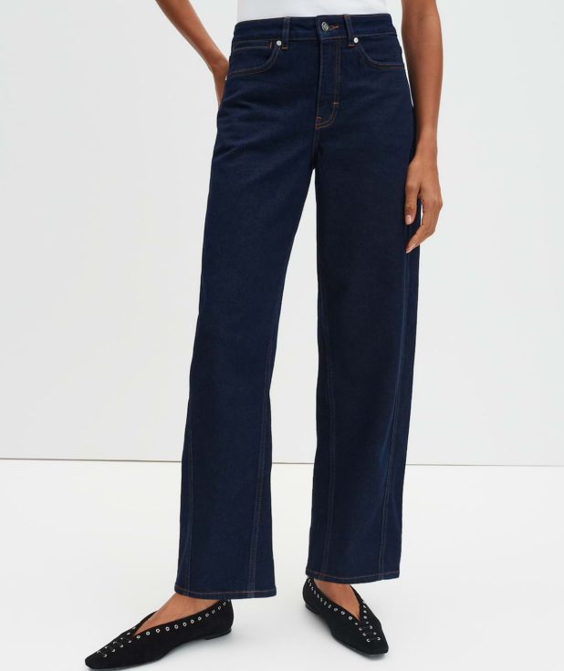 Jeans Cellma Long Barrel Someday donkerblauw