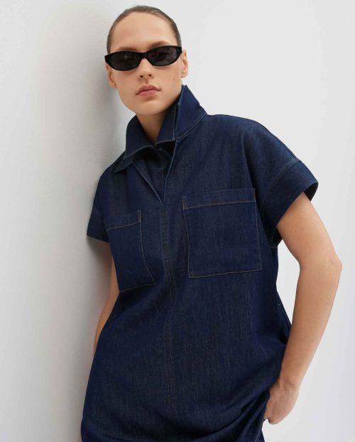 Jurk Denim Qondra Someday blauw