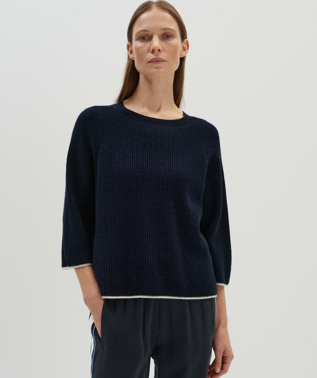 Trui Tijou Line Blauw Someday ocean