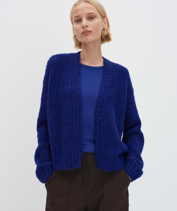 Vest Talvia Blue Someday gebreid