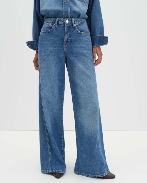 Jeans Cellma Palazzo Twist Someday blauw