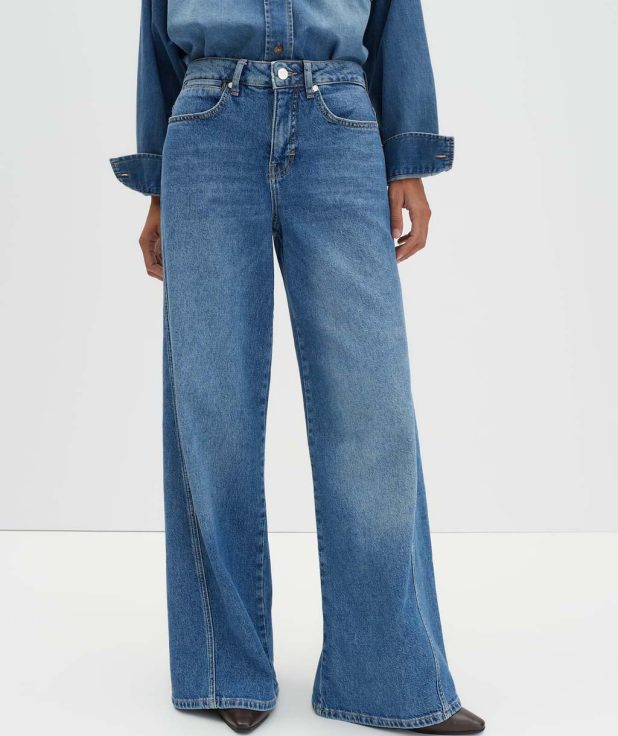 Jeans Cellma Palazzo Twist Someday blauw