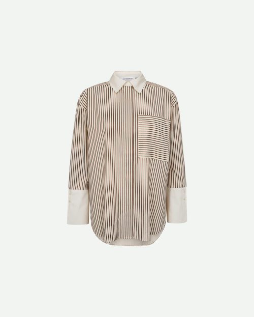 Blouse avara stripe co'couture