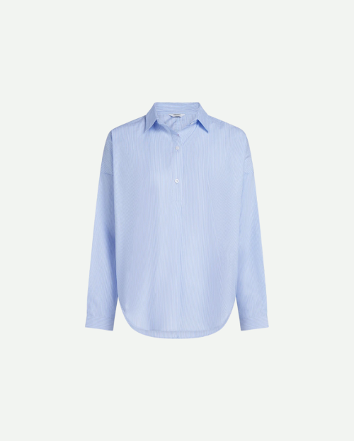Blouse blauw