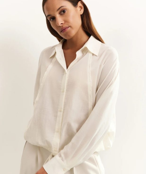 Blouse Batwing Off White Yaya wit
