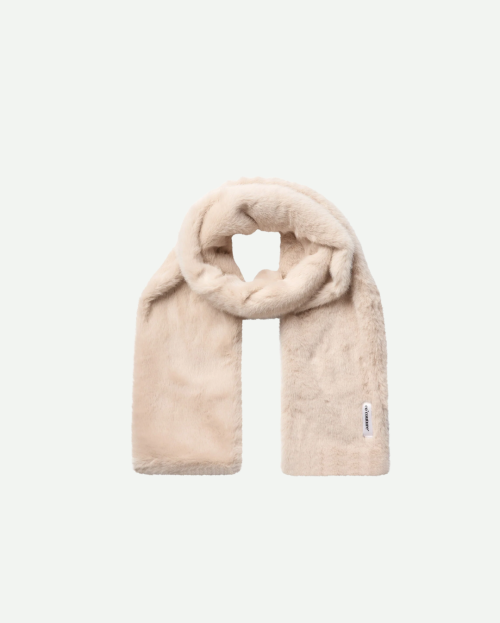 PenzaCC Fur Scarf - Bone