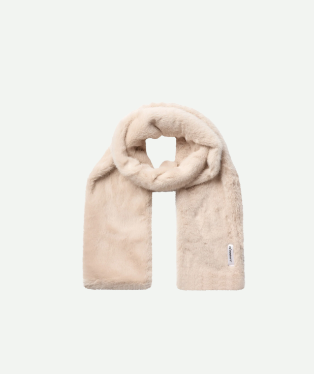 PenzaCC Fur Scarf - Bone